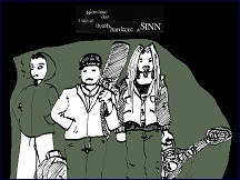 Aperçu du site SINN - groupe thrash hardcore