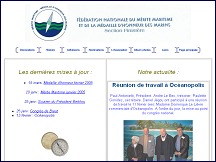 Aperçu du site Fédération du Mérite maritime du Finistère