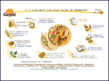 Aperçu du site Gerblé - Il y a toujours une vraie raison de commencer