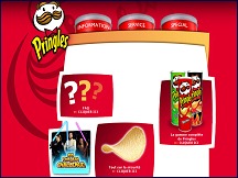 Aperçu du site Pringles.fr