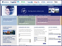 Aperçu du site Skyteam.com - Alliance de compagnies aériennes