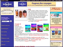 Aperçu du site Lonely Planet - Un réel guide pour votre prochain voyage