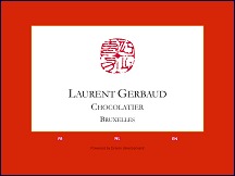 Aperu du site Laurent Gerbaud - Chocolatier - Bruxelles