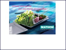 Aperu du site Mathon - Le spcialiste des articles de cuisine