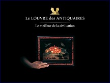Aperu du site Louvre des Antiquaires - antiquits, collections, objets d'art