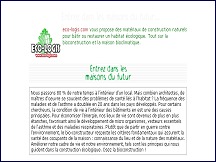 Eco Logis - mat�riaux naturels pour la maison bio