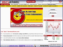 Mesactions.com - courtier, ordres, investissement, portefeuille boursier