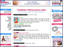 Timbres naissance - timbres personnalis�s avec votre b�b�