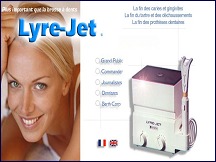 Aperu du site Lyre Jet - prvention et hygine dentaire