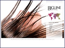 Aperçu du site Jean-Claude Biguine - concepteur de beauté