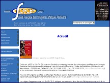 Aperçu du site SOFCEP - Société Française des Chirurgiens Esthétiques Plasticiens
