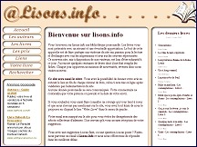 Aperu du site Lisons.info - la littrature pour tous