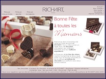 Chocolats Richart - une collection de chocolats