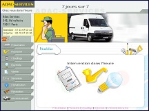 Adac Services Paris - d�pannage en urgence 7 jours sur 7