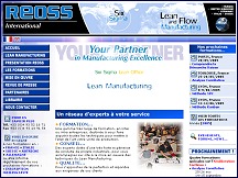 Aperu du site Reoss - formation et conseil en organisation industrielle