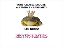 Aperu du site Provencedating - club de rencontres pas comme les autres