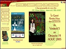 Aperu du site Festival interceltique - le grand rendez-vous des Celtes  Lorient