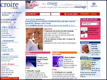 Aperu du site Croire.com - site religieux de Bayard