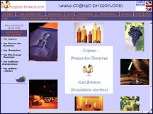 Aperu du site Cognac Brisson - partez  la dcouverte du Cognac et du Pineau des Charentes