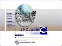 Aperu du site SFCoach - organisme professionnel du coaching en France