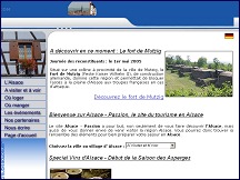 Aperu du site Alsace passion - tourisme en Alsace