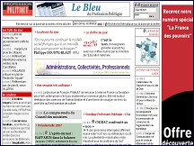 Aperu du site Profession Politique - actualits de la politique franaise
