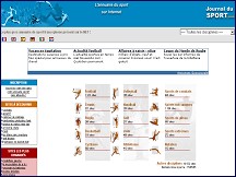 Aperçu du site Jdsport.com : l'annuaire du sport
