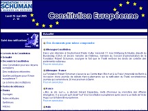 Constitution Europ�enne - texte, actualit�s, �tudes par Fondation Schuman