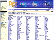 Tageo - base de donn�es g�ographiques, annuaire mondial des villes