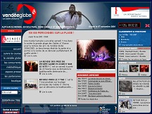 Aperçu du site Vendée Globe - à la voile autour du monde, en solitaire, sans escale