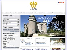 Aperu du site Relais & Chteaux - Des lieux d'exception vous accueillent