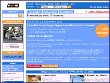 Aperçu du site YAmaFOTO : créez de beaux albums sur le web en quelques clicks