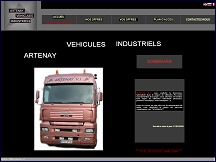 Aperçu du site Artenay Véhicules Industriels