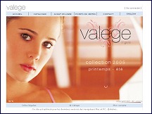 Valege.com - collection de lingerie fine et color�e