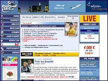 Aperu du site FOOTBALL - tout le football sur Football365.fr