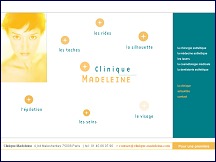 Aperu du site Clinique Madeleine - clinique de chirurgie et mdecine esthtique