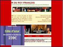 Aperçu du site Renaissance-Amboise - son et lumière, la Renaissance au château d'Amboise