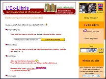 Lexlibris - livres anciens, �puis�s et d'occasion
