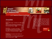 Mus�e des Lettres et Manuscrits � Paris