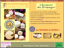 Aperu du site France fromages - le point de rencontres des amateurs de fromages
