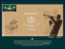 Aperçu du site Lewhynot.com - Ambiance piano bar - Lille