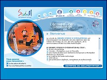 Aperçu du site Studio M - école des métiers artistiques