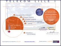 Aperçu du site Enic - école d'ingénieurs télécoms