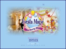 Aper�u du site Fiesta Magic, magasin d�articles de f�te � Lyon