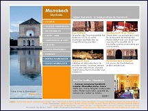 Aperu du site Marrakech City Guide - infos pratiques pour votre sjour  Marrakech