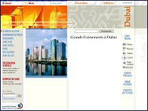 Aperçu du site Dubai - Département du tourisme et du marketing commercial
