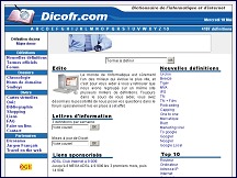 Dictionnaire de l'informatique et d'internet - DicoFR