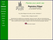 Aperu du site Ppinire Filippi : plantes pour jardins secs