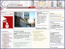 Aperçu du site Chambre Virtuelle des Affaires et du Commerce
