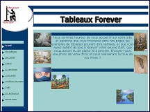 Aperu du site Tableaux-forever - reproduction et vente de tableaux